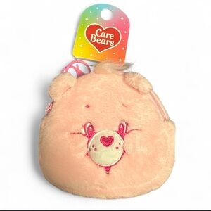 Care Bear Cheer Bear Plush Coin Purse Keychain